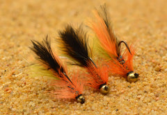 Region Fishing Mint Woolly Bugger jig head hook detail reducing snagging.