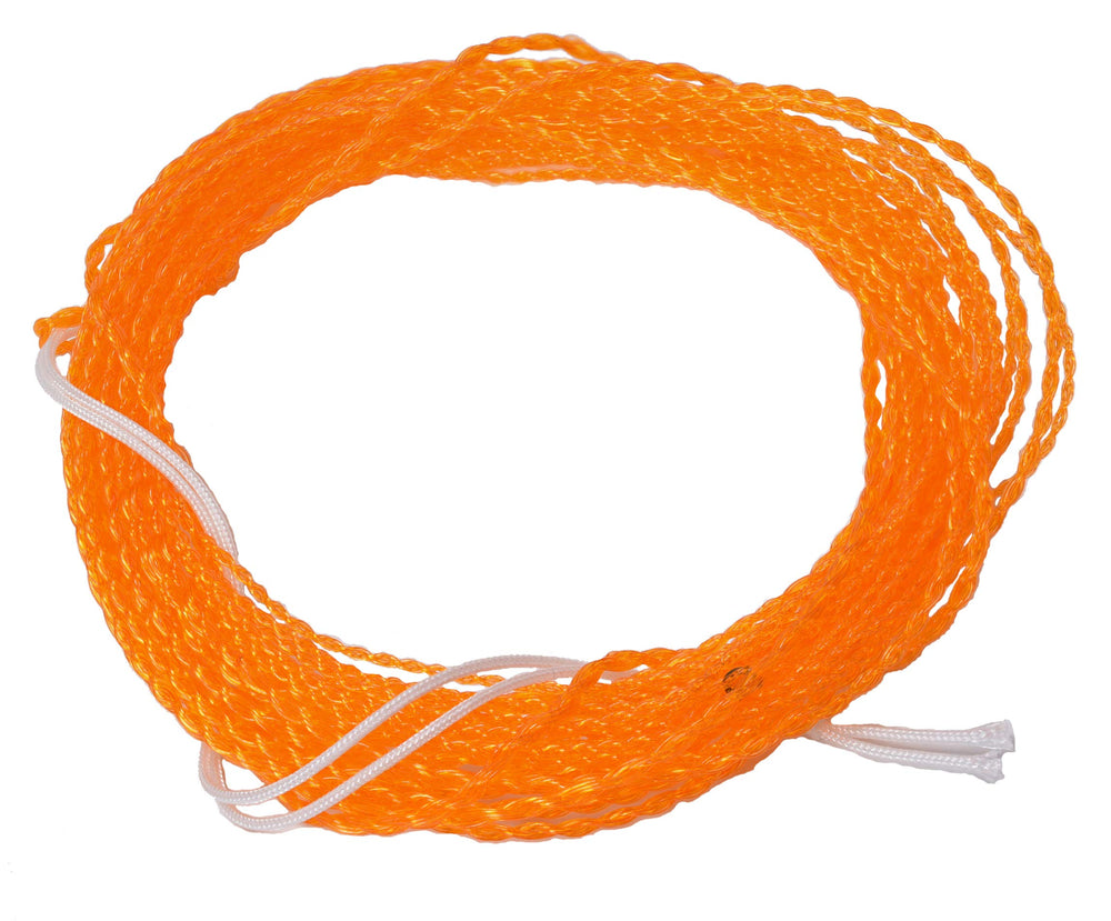 Region Fishing Tenkara tapered furled line orange 15ft enables easy tippet changes