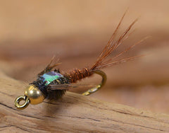 Region Fishing tungsten bead head pheasant tail mayfly nymph for precise nymphing and trout fishing
