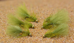 Region Fishing tungsten micro olive Woolly Bugger Jig Head Fly for euro nymph anglers; lifelike action attracts trout.