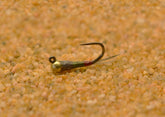 Region Fishing Tungsten bead on Perdigon for faster sinking into feeding lanes.
