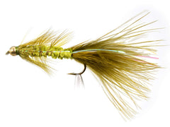 Region Fishing Woolly Bugger 6ct on Hook #10 delivers compact, fast-sinking setup for deeper water.