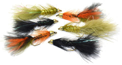 Region Fishing Woolly Bugger 6ct on Hook #6 demonstrates lifelike marabou tail action for trout.