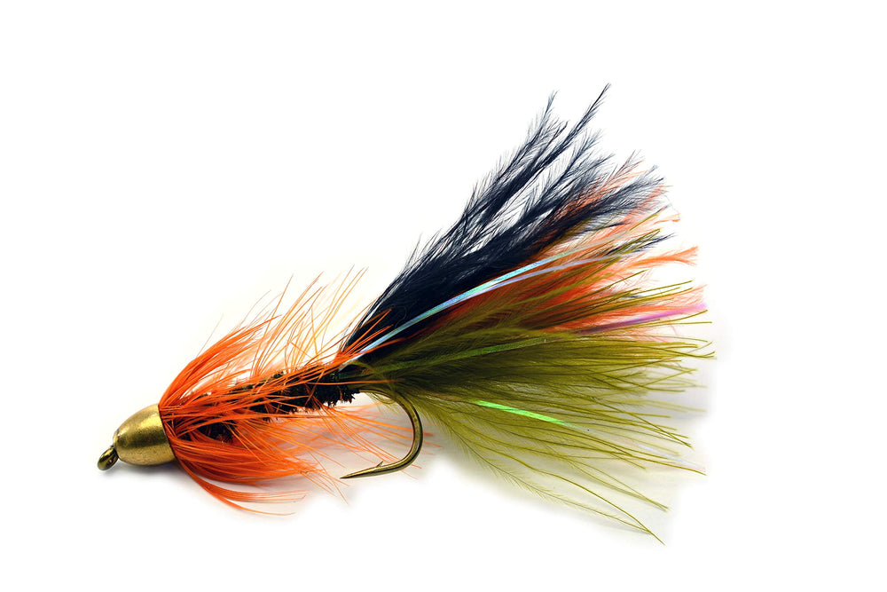 Region Fishing Thin Mint Streamer Fly with cone head for fast retrieves and versatile trout fishing.