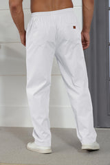 Rela Bota twill fabric cargo pants closeup showing durable weave.