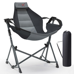 RELAX FIELD Hammock Camping Chair folded compact for travel and quick setup outdoors.