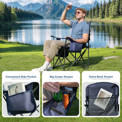 Relax Field cooler pouch keeps beverages cold on sunny days