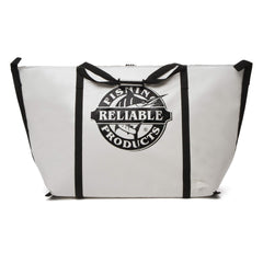 Reliable Fishing Products 28x48 insulated cooler bag with closed zipper keeps fish cold