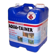 Reliance Aqua-Tainer 7-gallon tank features hideaway spigot for on-demand dispensing.