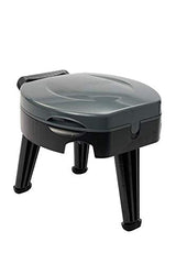 Folded FOLD-to-GO toilet stored compactly for travel.