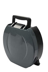 Reliance FOLD-to-GO toilet integrated handle for easy carry on outdoor trips.