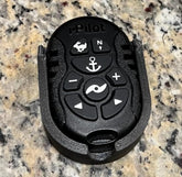 Carbon fiber infused PETG iPilot micro remote holder compatible with Minn Kota remotes