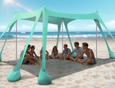 Rengue beach tent 10x10ft sun shade for group outings