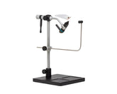 Renzetti Traveler 2200 cam vise with pedestal base for stable, slip-free tying.