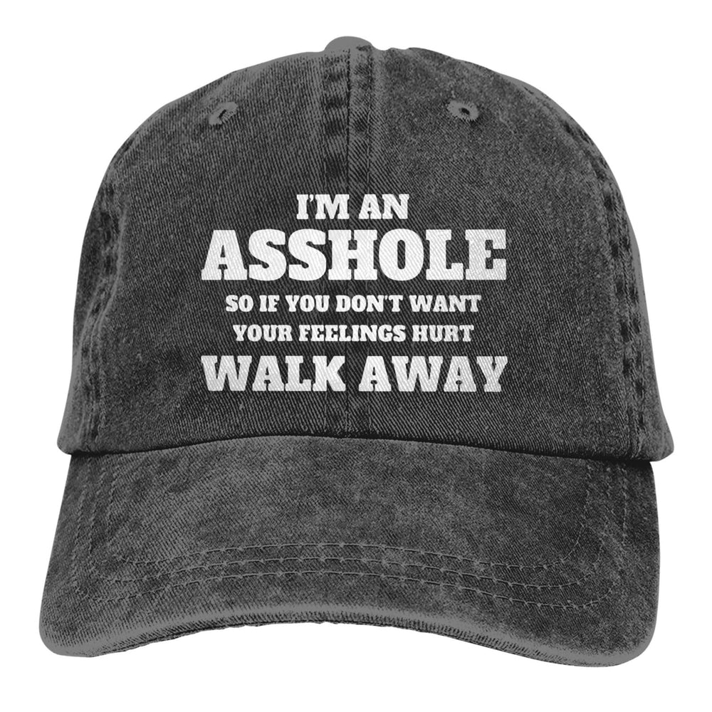 Renzund Cowboy baseball cap with front pattern adds bold style for daily wear.