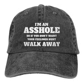 Renzund Cowboy baseball cap with front pattern adds bold style for daily wear.