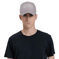 Renzund sandwich-visor cap with adjustable fit for men and women.