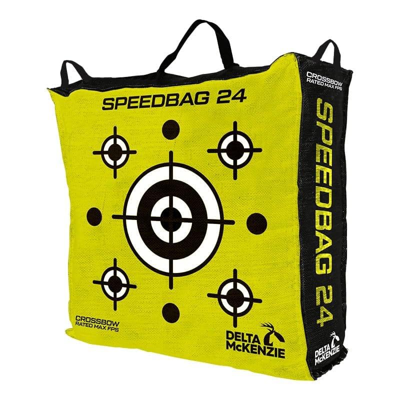 Replacement cover for Delta McKenzie Speedbag 24-inch archery target with two shootable sides.
