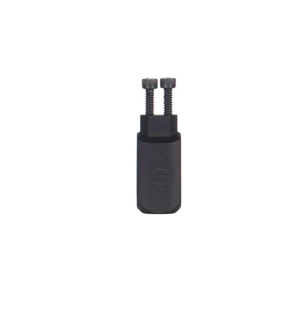 Reptilia Bubble Level Offset Mount side view for quick cant checks on long-range targets.