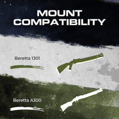 Reptilia Saddle Mount with Steiner MPS compatibility for stable red dot alignment