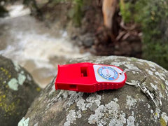 RESQME Whistles for Life USA-made durable ABS plastic designed for rugged outdoor use
