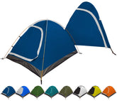 REVALCAMP 3-in-1 tent blue interior spacious for two campers.