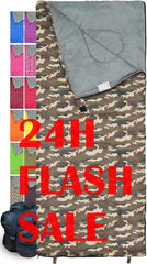 REVALCAMP ultralight sleeping bag, 2 lb, ideal for easy backpacking and travel.