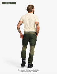 RevolutionRace Rambler Lightweight Pro Pants vented thigh for breathable hiking comfort