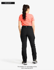 RevolutionRace Rambler Pants thigh ventilation zip detail provides breathable airflow during hikes