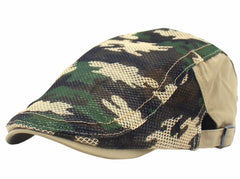 Reyox breathable mesh summer cap in camo for outdoor sun protection.