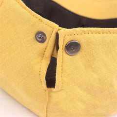 Reyox vintage beret-style cap, close-up, soft cotton and breathable feel.