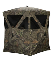 RHINO Blinds R100-MOC front window view for stealthy shooting and wide visibility