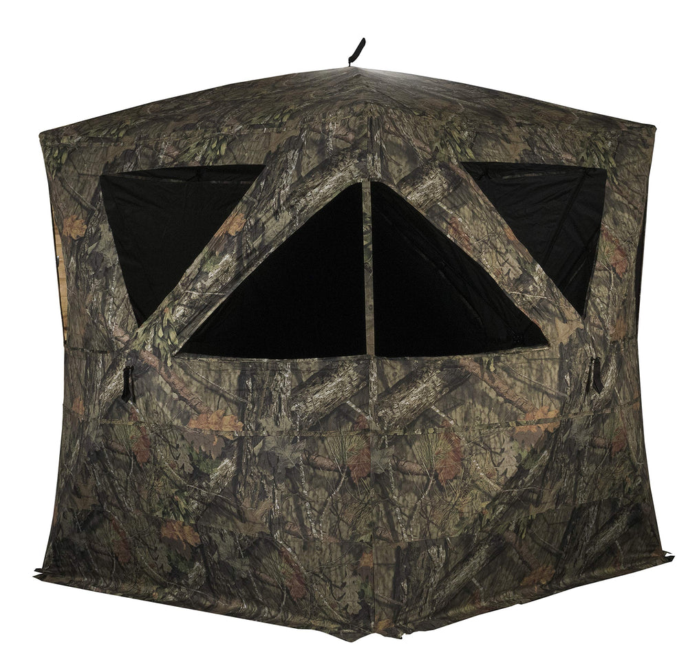 RHINO Blinds R500-MOC setup shows quick 60-second assembly for fast hunts.