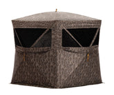Rhino Outdoors 180MBL 180-degree see-through blind for wide visibility.