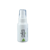 Rhino Skin Solutions Spit Hydrating Spray bottle front showing aloe-based hydration for climbers.