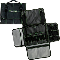 Rhino USA Camping Kitchen Organizer front view with MOLLE-ready tool access