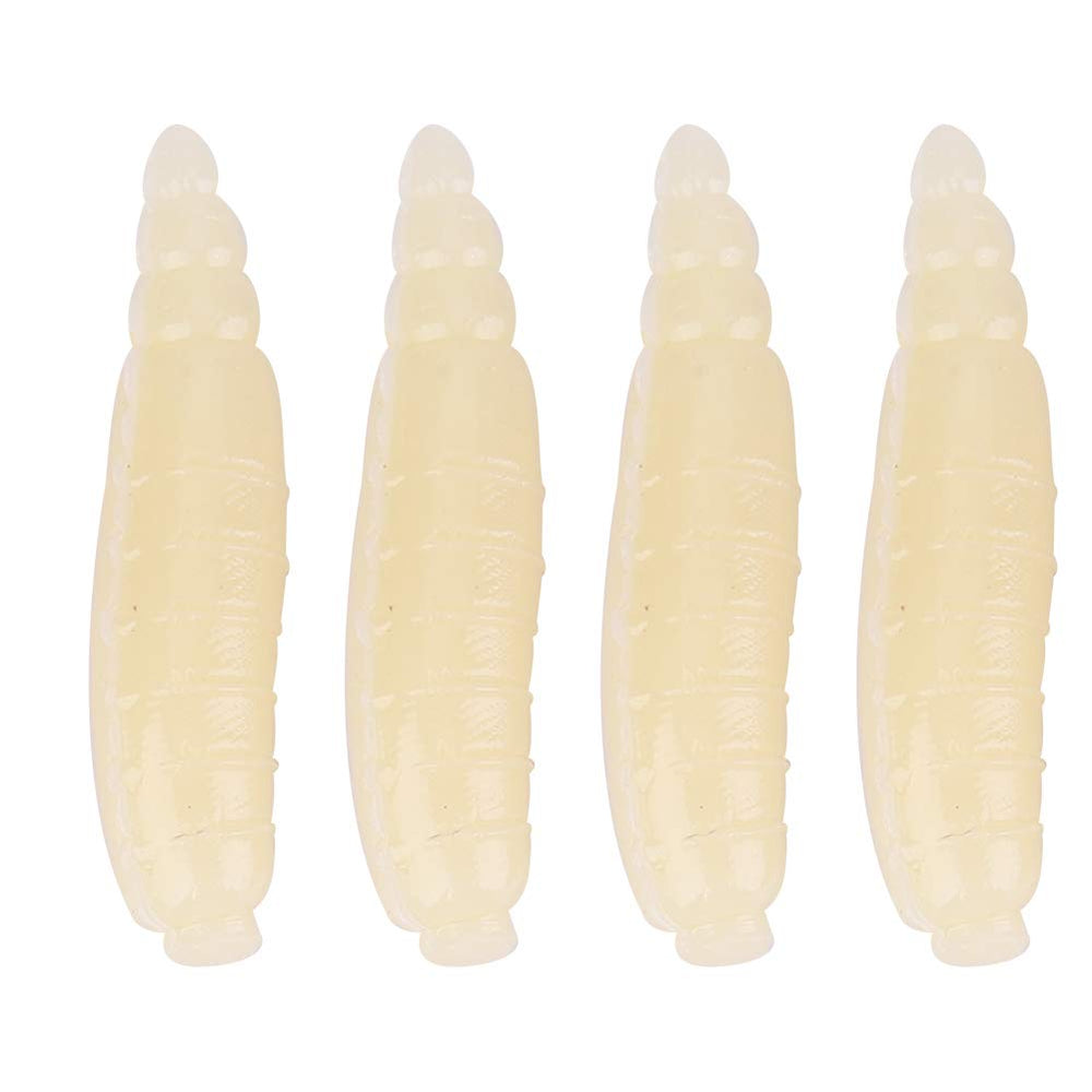 RiToEasysports 200pcs maggot lures pack shot, versatile freshwater bait for easy angling.