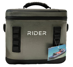 Rider Coolers PWC set mounted under seat for quick drink access.