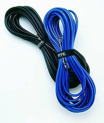 Riffe heavy-duty float line orange in water serves as marker and safety tether