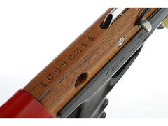 Riffe Mahogany Competitor 2-45in safety system supports controlled, safe underwater shooting.
