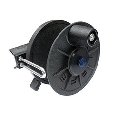 Riffe N.F. reel stainless steel bail prevents line tangles during dives.