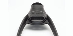 Riffe VELOC rubber foot pocket, back view, lightweight ergonomic design for extended underwater use