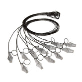 Rig Em Right pre-rigged xtreme texas rig anchor weights in use for quick setup