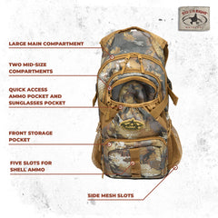 Rig Em Right Stump Jumper ammo pocket enables fast, easy reloading.