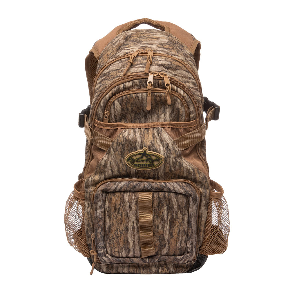 Rig Em Right Stump Jumper backpack front view highlights compact blind-ready design for quick access.