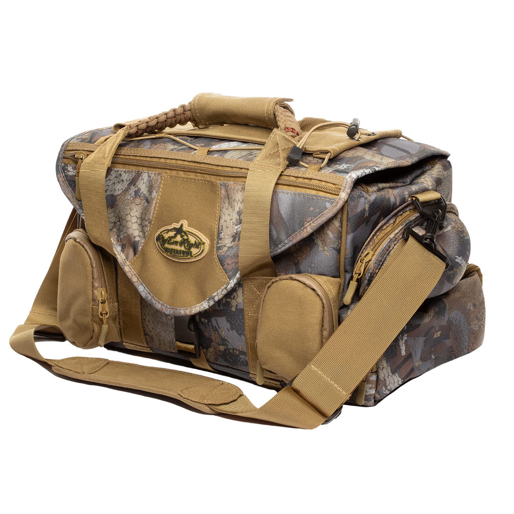 Rig'Em Right XLT bag main compartment showing organized gear for quick access.