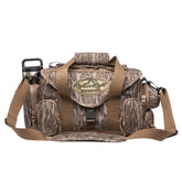 Rig Em Right waterfowl standard shell Shocker bag front view with organized pockets for quick gear access