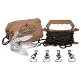 Rig Em Right waterfowl step-up jerk rig mainline setup supports quick, reliable line management in the field.