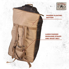 Rig'Em Right Long Haul showing padded bottom protecting decoys in transit.