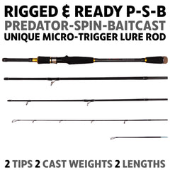 Rigged & Ready Predator P-S-B travel case included for safe transport